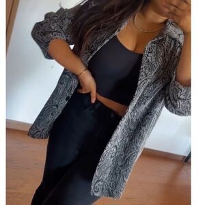 Vintage paisley print jacket